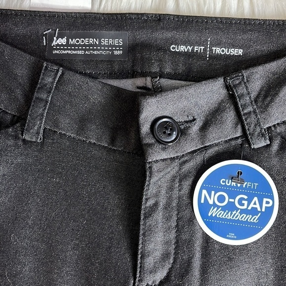 nwt // lee modern series curvy fit trouser pants - Picture 4 of 10
